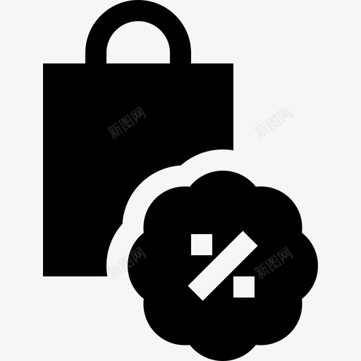 购物袋网络星期一28装满图标svg_新图网 https://ixintu.com 星期一 网络 装满 购物袋