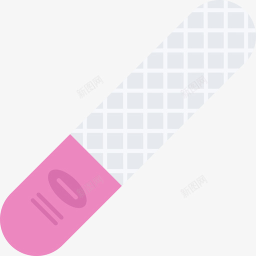指甲锉刀美容73扁平图标svg_新图网 https://ixintu.com 扁平 指甲 美容 锉刀