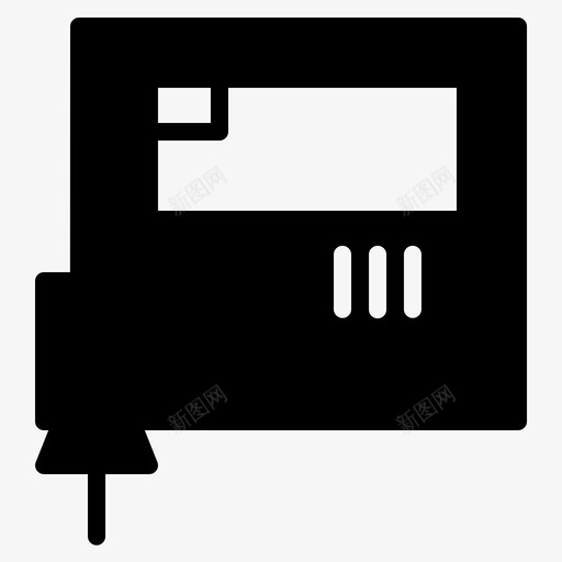 拼图木匠切割图标svg_新图网 https://ixintu.com 切割 拼图 木匠 木工 电动工具 电动工具雕刻