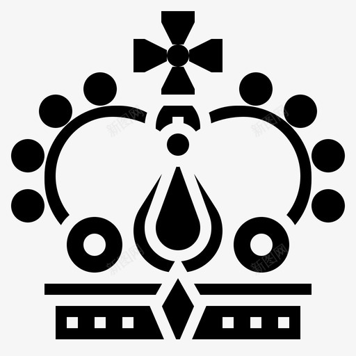 皇冠竞赛加冕图标svg_新图网 https://ixintu.com 优胜者 加冕 皇冠 竞赛 选美