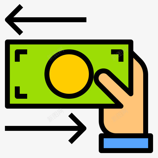 Exchange机场151线性颜色图标svg_新图网 https://ixintu.com Exchange 机场 线性 颜色