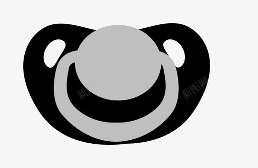 安抚奶嘴svg_新图网 https://ixintu.com 安抚奶嘴