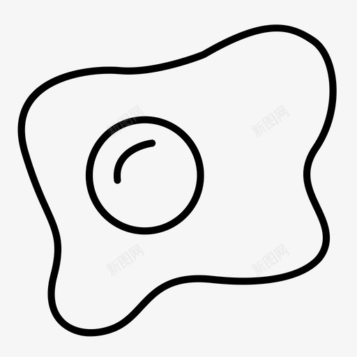 鸡蛋煮熟蛋杯图标svg_新图网 https://ixintu.com 煮熟 蛋杯 食物 鸡蛋