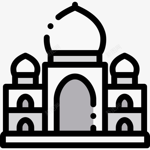 马哈尔假日17线性颜色图标svg_新图网 https://ixintu.com 假日 哈尔 线性 颜色 马哈尔