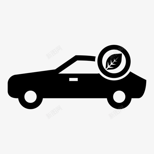 生态进化汽车充电器图标svg_新图网 https://ixintu.com 充电器 汽车 环境 生态进化 电动车