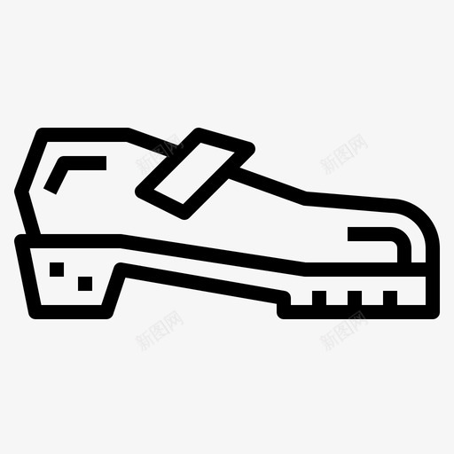 鞋鞋20直线型图标svg_新图网 https://ixintu.com 直线 线型