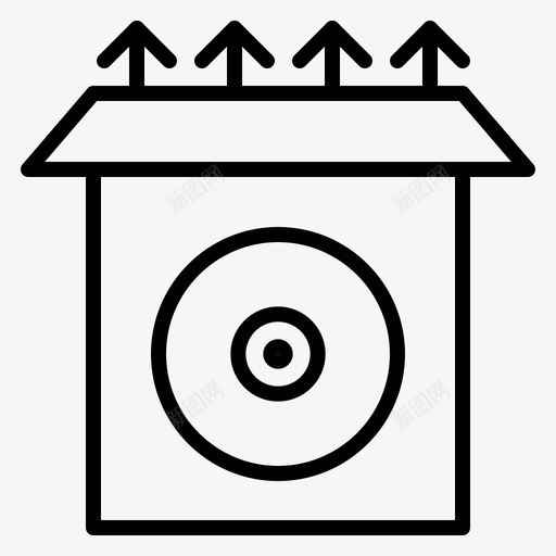 cd安装产品图标svg_新图网 https://ixintu.com cd 产品 多媒体 安装
