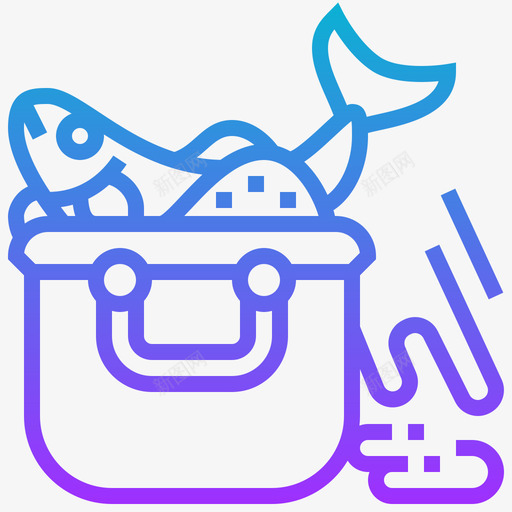 钓鱼桶45度坡度图标svg_新图网 https://ixintu.com 45度 坡度 钓鱼