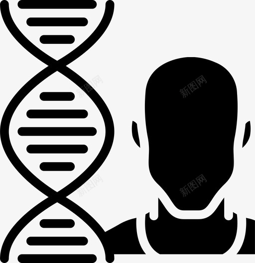 Dna祖先2填充图标svg_新图网 https://ixintu.com Dna 填充 祖先