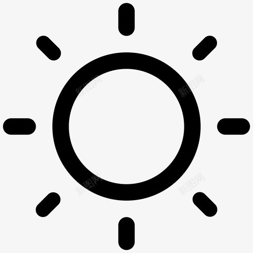天气-紫外线指数svg_新图网 https://ixintu.com 天气-紫外线指数