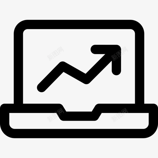 呈现经济55线性图标svg_新图网 https://ixintu.com 呈现 线性 经济
