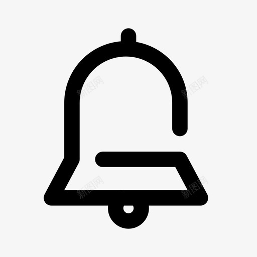 通知铃声噪音图标svg_新图网 https://ixintu.com 噪音 声音 奖杯 界面 通知 铃声