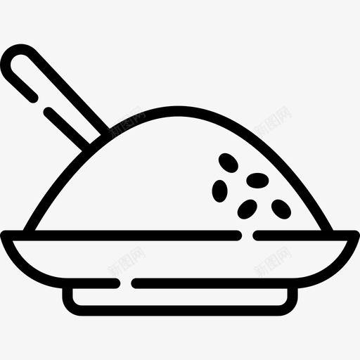大米营养17直系图标svg_新图网 https://ixintu.com 大米 直系 营养