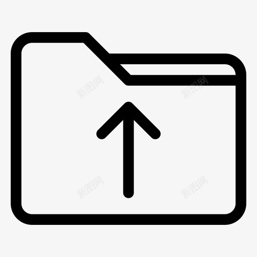 上传文件夹存档文件图标svg_新图网 https://ixintu.com 上传 存档 文件 文件夹 设置