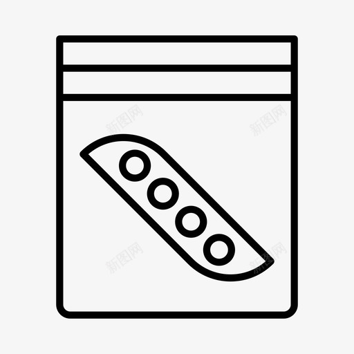 冷冻袋厨师食品图标svg_新图网 https://ixintu.com 三明治 使用 冷冻 厨师 可密 封袋 用的 袋子 重复 食品