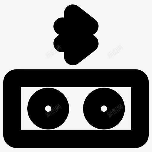 蓝牙扬声器电子产品便携式图标svg_新图网 https://ixintu.com 便携式 无线 电子产品 电子配件 蓝牙扬声器