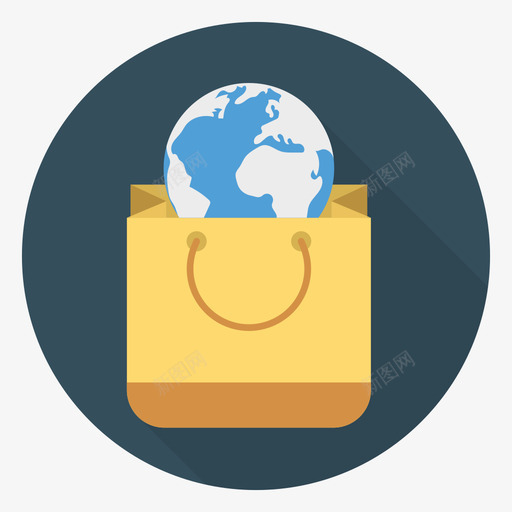 购物袋企业管理64循环图标svg_新图网 https://ixintu.com 企业管理 循环 购物袋