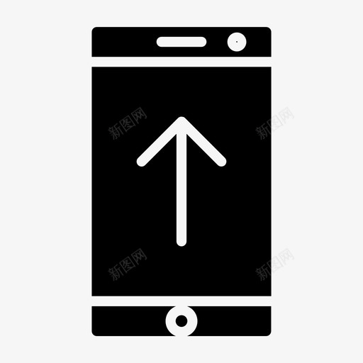 升级更新上载图标svg_新图网 https://ixintu.com 上载 升级 图示 更新 通信