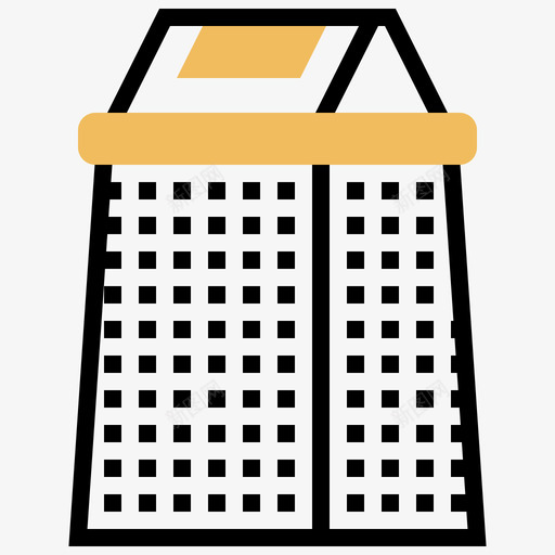 磨床厨房工具37黄色阴影图标svg_新图网 https://ixintu.com 厨房 工具 磨床 阴影 黄色