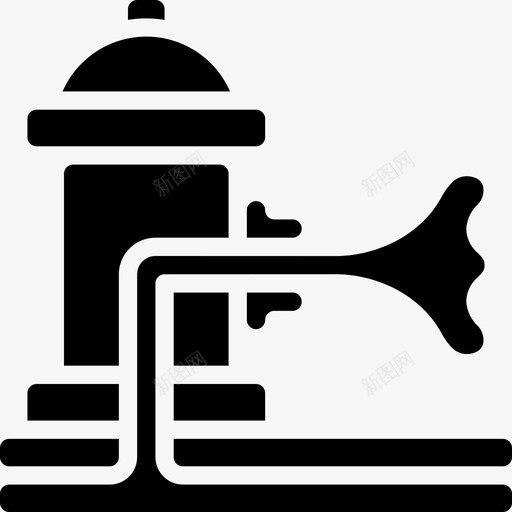 消防栓水14填充图标svg_新图网 https://ixintu.com 填充 消防栓