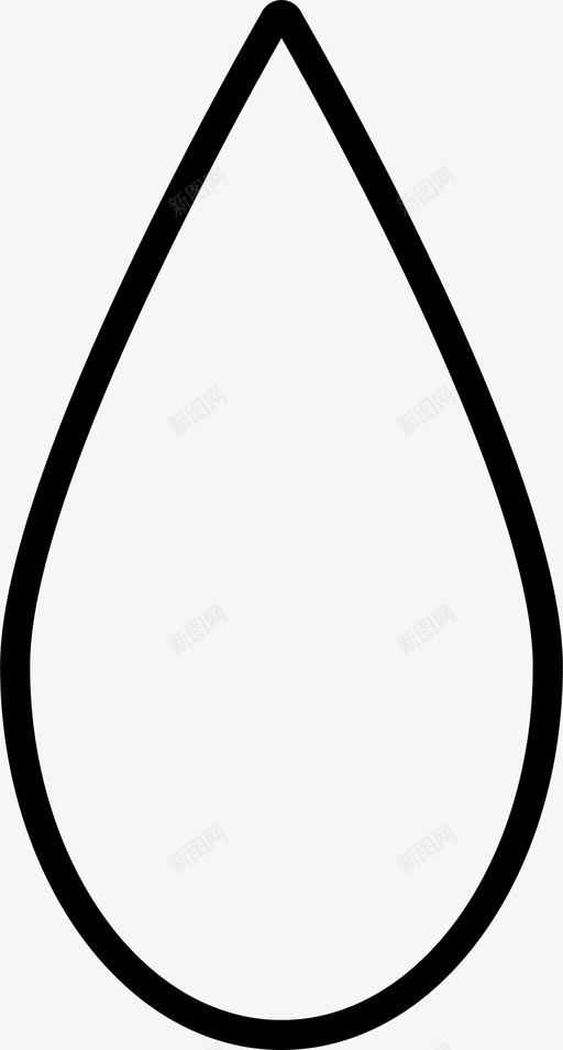 滴漏水图标svg_新图网 https://ixintu.com