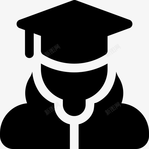 学生教育280已填充图标svg_新图网 https://ixintu.com 填充 学生 教育