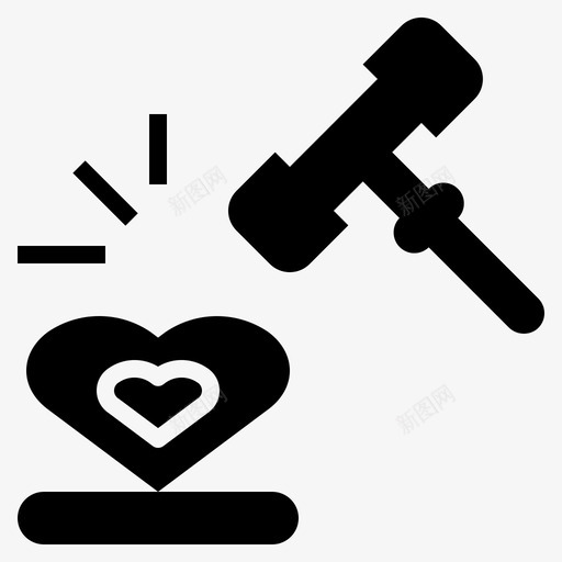 判断结论决定图标svg_新图网 https://ixintu.com 决定 决心 判断 感觉 木槌 结论 雕文