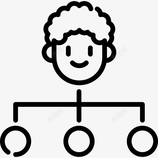 层次结构工商管理4线性图标svg_新图网 https://ixintu.com 层次结构 工商管理4 线性