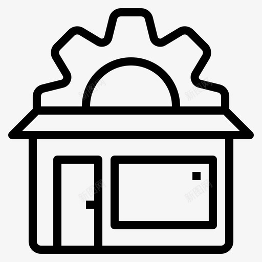 智能手机智能城市38线性图标svg_新图网 https://ixintu.com 城市 手机 智能 线性