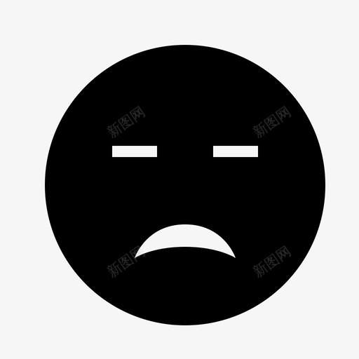 现在是情绪脸感觉图标svg_新图网 https://ixintu.com 感觉 现在是情绪 脸