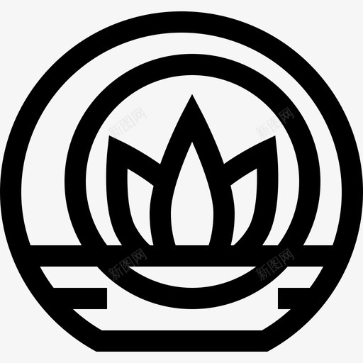 仙人掌室内植物18线形图标svg_新图网 https://ixintu.com 仙人掌 室内 植物 线形