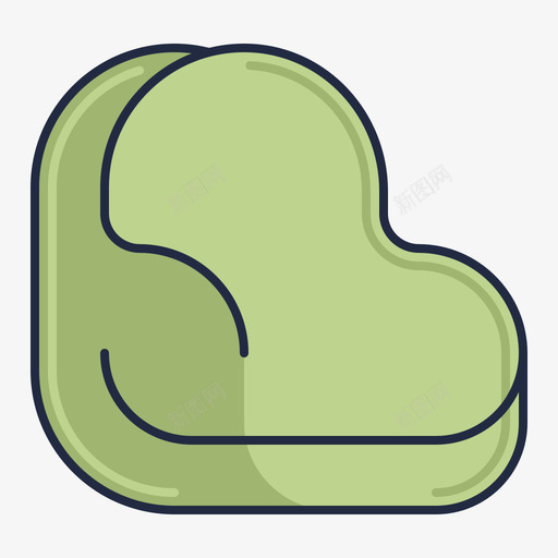 豆袋共工作空间7线性颜色图标svg_新图网 https://ixintu.com 工作 空间 线性 豆袋 颜色
