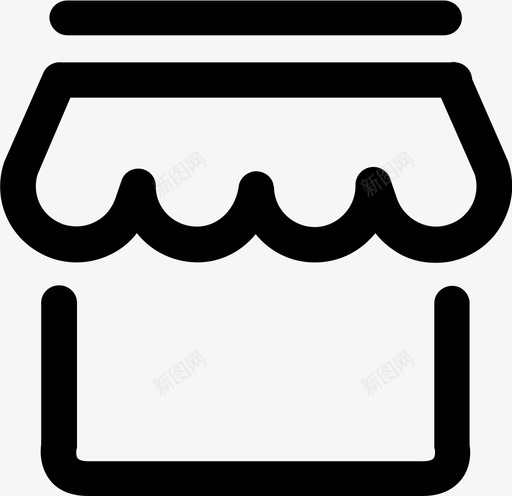 门店svg_新图网 https://ixintu.com 门店