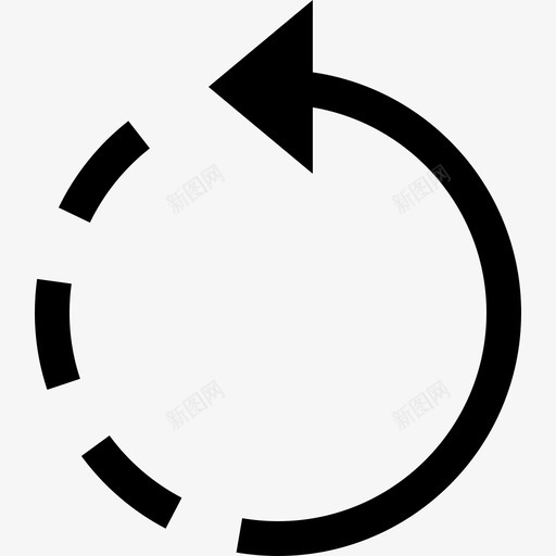 旋转工具照片编辑线性图标svg_新图网 https://ixintu.com 旋转 线性 设计工具照片编辑