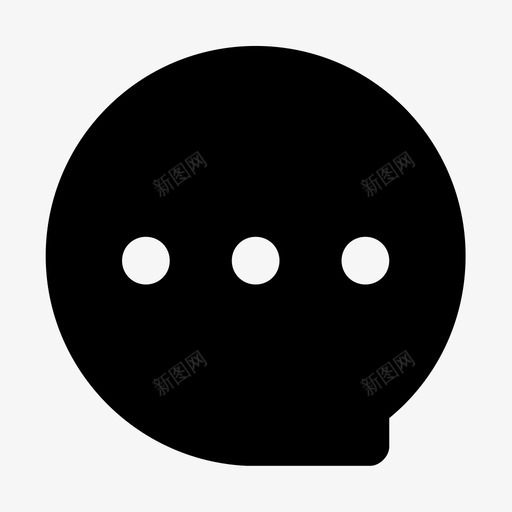 消息(右)svg_新图网 https://ixintu.com 消息(右)