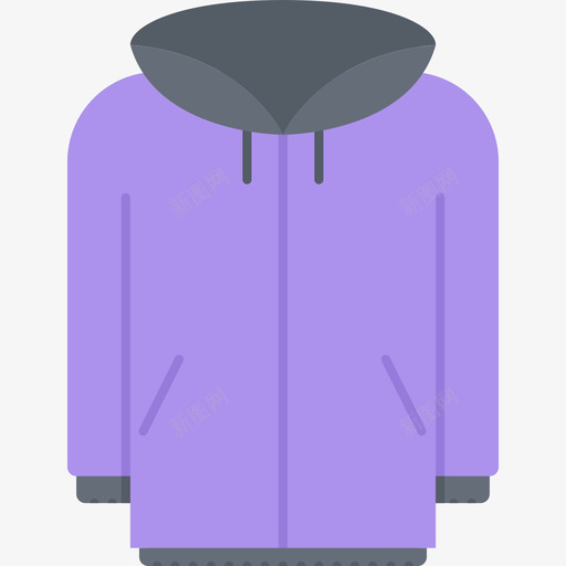 连帽衫衣服98平底鞋图标svg_新图网 https://ixintu.com 平底鞋 衣服98 连帽衫