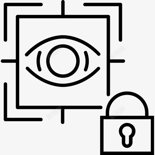 虹膜扫描仪人工智能眼睛图标svg_新图网 https://ixintu.com 人工智能 扫描仪 电话 眼睛 虹膜