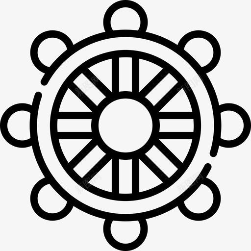 法轮灵性18直线图标svg_新图网 https://ixintu.com 法轮 灵性 直线