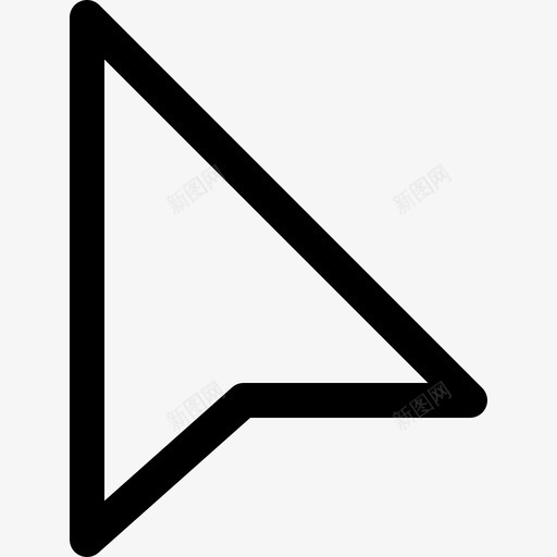 光标选择和光标31线性图标svg_新图网 https://ixintu.com 光标 线性 选择