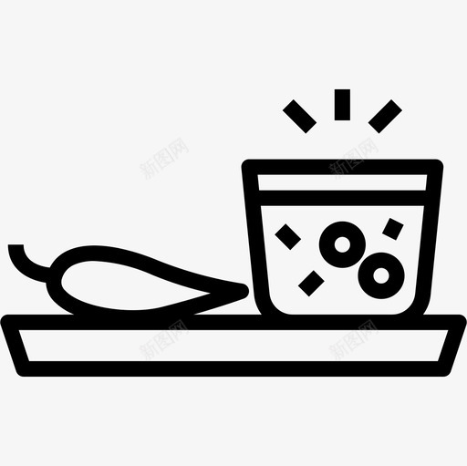 酱汁海鲜原味图标svg_新图网 https://ixintu.com 原味 海鲜 酱汁