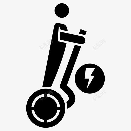 电动车汽车技术图标svg_新图网 https://ixintu.com 交通 技术 汽车 电动车