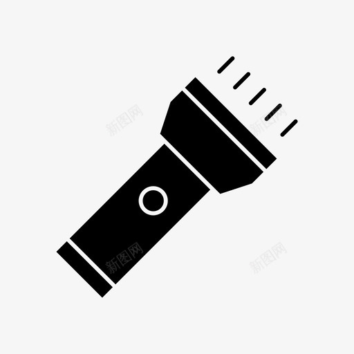 手电筒明亮明亮的灯光图标svg_新图网 https://ixintu.com 亮的 图标 字形 手电筒 明亮 灯光