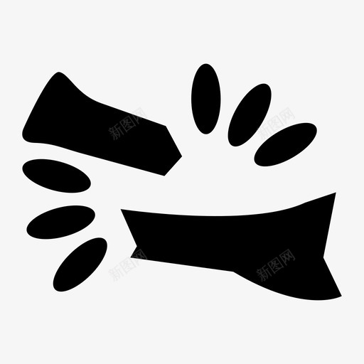 骨折骨头医生图标svg_新图网 https://ixintu.com 医生 医院 骨头 骨折 骨质疏松症