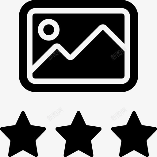 图像社交共享2填充图标svg_新图网 https://ixintu.com 图像 填充 社交共享2