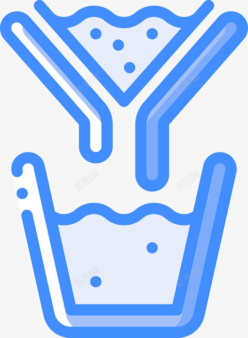 滤水器水13蓝色图标svg_新图网 https://ixintu.com 滤水器 蓝色
