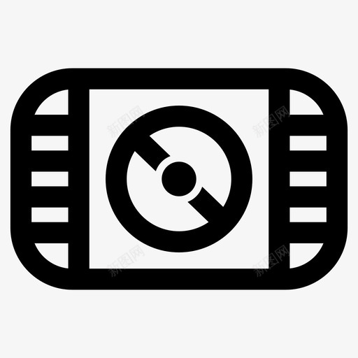 电影娱乐剧院图标svg_新图网 https://ixintu.com 剧院 娱乐 电影 门票