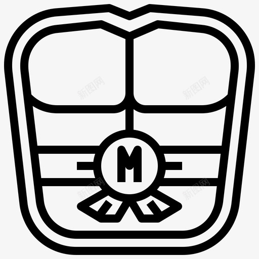 Michaelangelo忍者Turtles3线性图标svg_新图网 https://ixintu.com Michaelangelo Turtles 忍者 线性