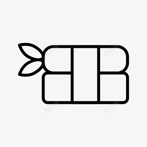 虾寿司亚洲食品日本图标svg_新图网 https://ixintu.com 亚洲食品 日本 日本食品 虾寿司