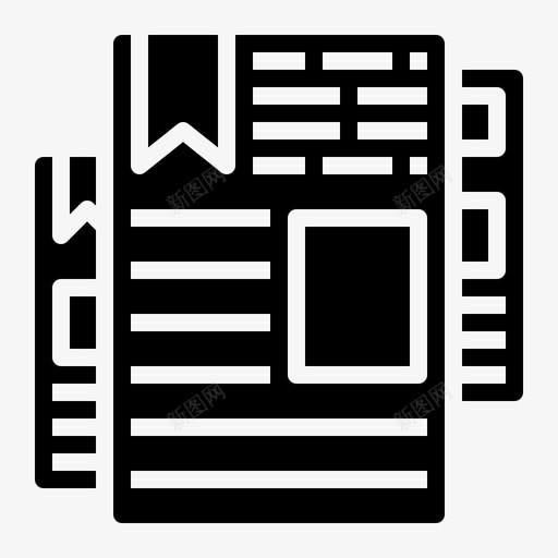 报告55号文件实心图标svg_新图网 https://ixintu.com 55号 实心 报告 文件