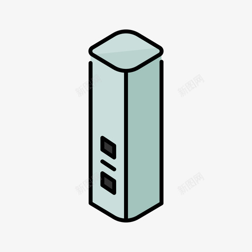 时间胶囊苹果产品1线性颜色图标svg_新图网 https://ixintu.com 时间胶囊 线性颜色 苹果产品1